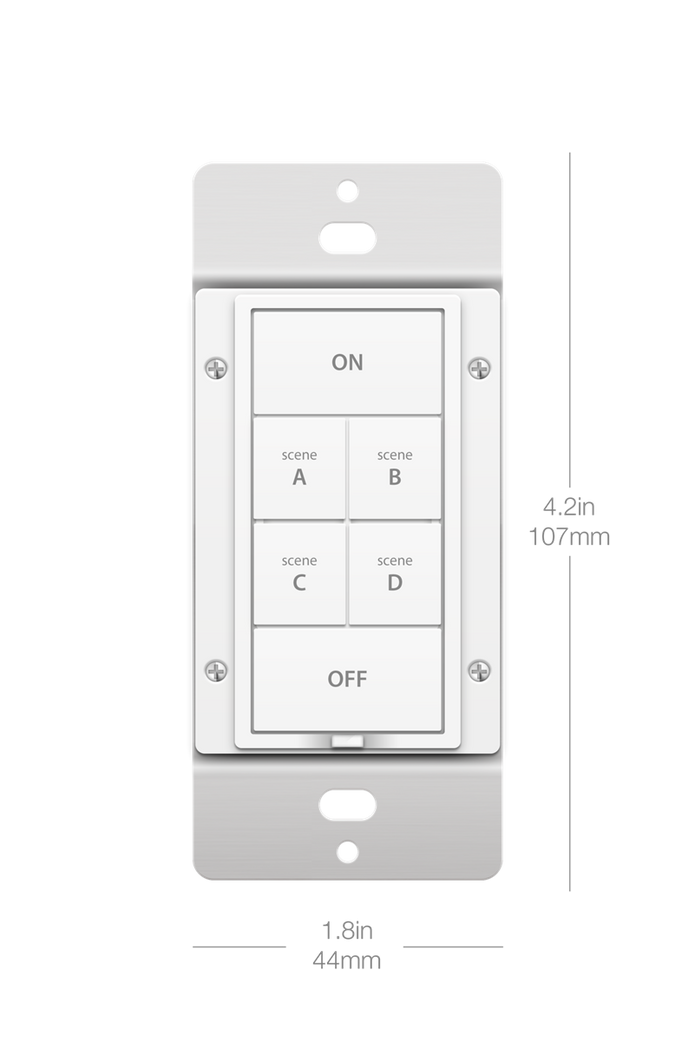 Keypad Dimmer 6 botones