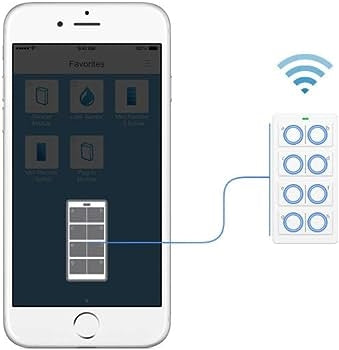 Mini Remote Control Keypad 8 Scene