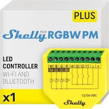 SHELLY controlador RGBW con medidor de potencia