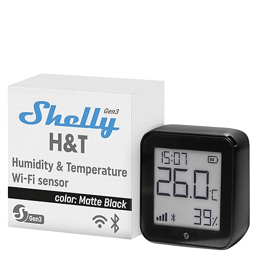 Shelly Heat and Temperature sensor
