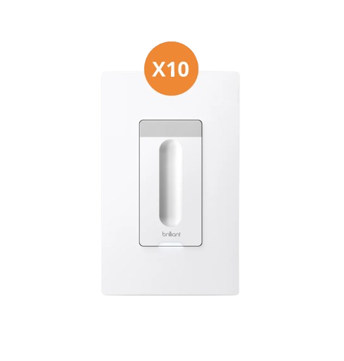 10-pack smart dimmer switch