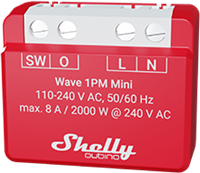 Wave 1PM mini US Shelly
