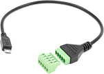Micro USB to 5 Terminal Add-on (Shelly Pill)