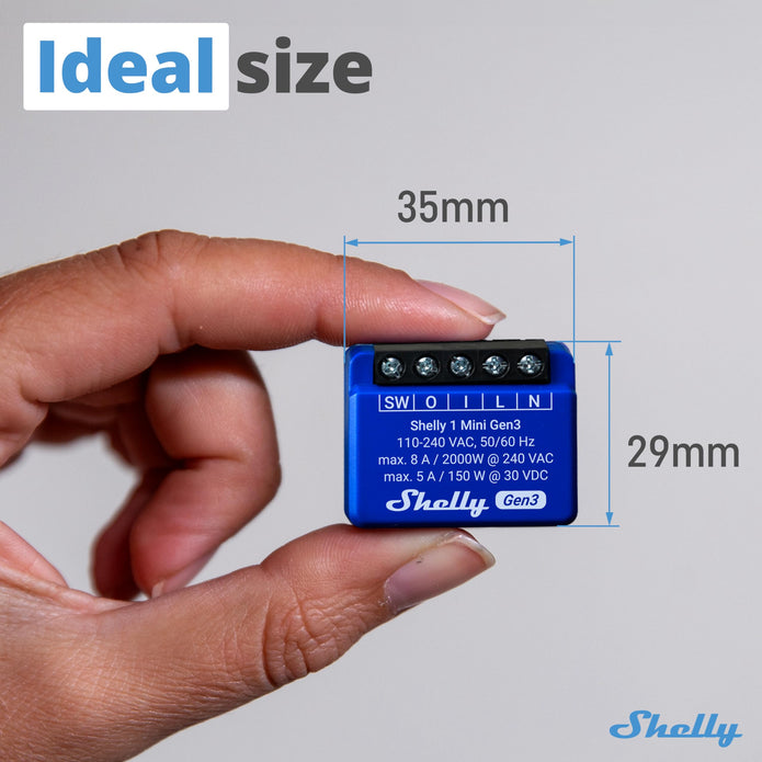 Shelly 1 Mini Gen3
