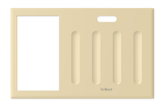 Control 4 gangs Frame