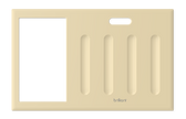 Control 4 gangs Frame