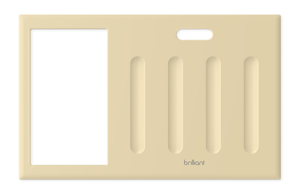 Control 4 gangs Frame