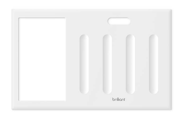 Control 4 gangs Frame