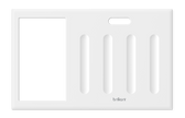 Control 4 gangs Frame