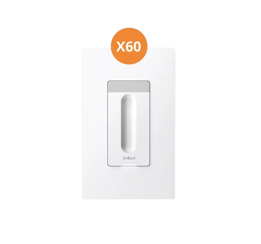 60-pack smart dimmer switches