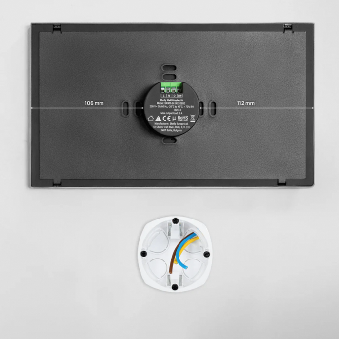 Shelly Wall Display XL - Panel de Control Inteligente