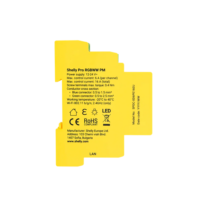 Shelly Pro RGBWW PM