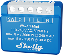 Shelly 1 Mini Wave