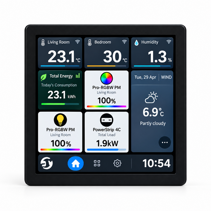 Shelly Wall Display X1i Black