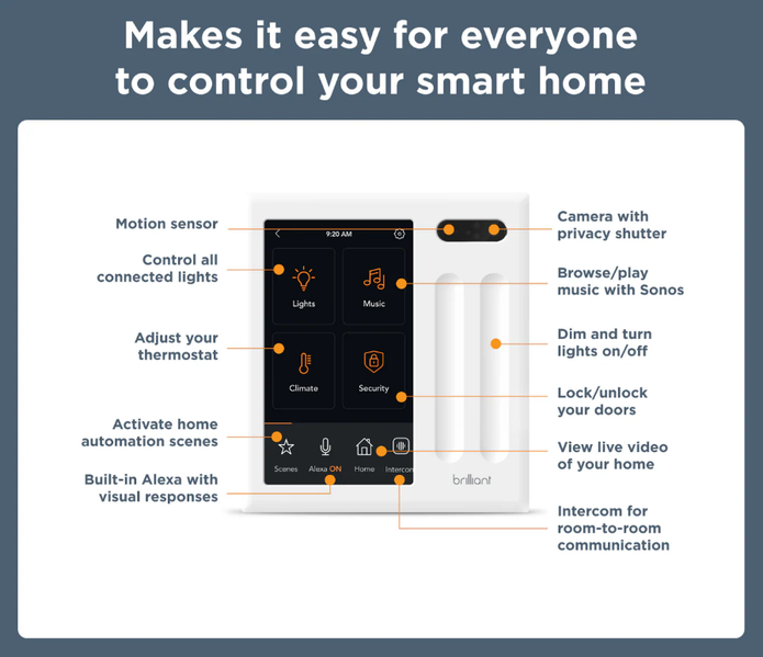 Brilliant Control 4G