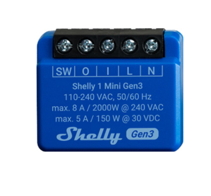 Shelly 1 Mini Gen3