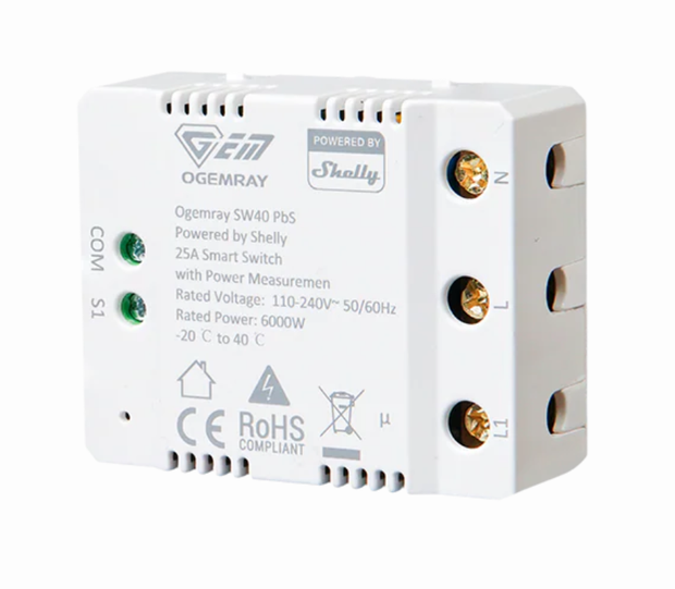 Ogemray Smart relay 25A