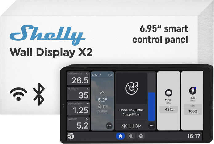 Shelly Wall Display X2i Black